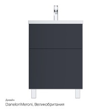 Тумба под раковину AM.PM Gem 60 M90FSX06022GM32 Графит матовый