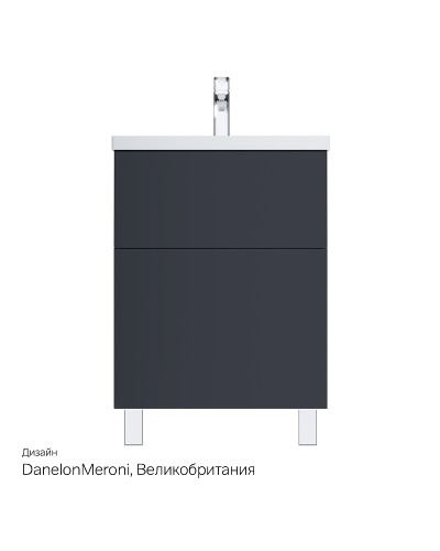 Тумба под раковину AM.PM Gem 60 M90FSX06022GM32 Графит матовый