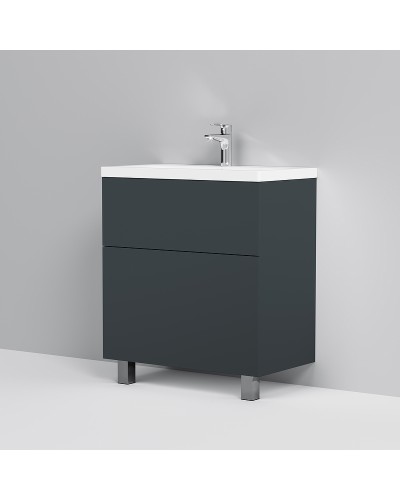 Тумба под раковину AM.PM Gem 75 M90FSX07522GM32 Графит матовый