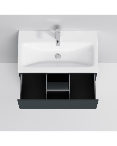 Тумба под раковину AM.PM Gem 75 M90FSX07522GM32 Графит матовый