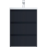 Тумба под раковину AM.PM Gem S 60 M91FSX0602GM Графит матовый