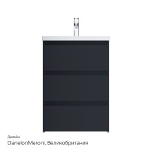 Тумба под раковину AM.PM Gem S 60 M91FSX0602GM Графит матовый