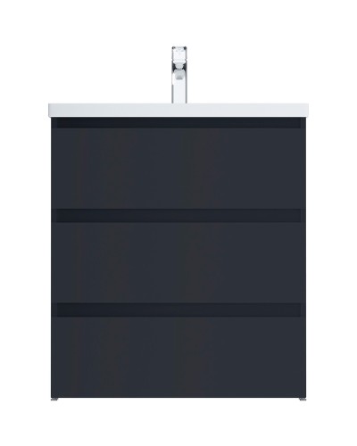 Тумба под раковину AM.PM Gem S 75 M91FSX0752GM Графит матовый