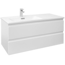 Тумба под раковину Jacob Delafon Madeleine 100 L EB2054-J51 подвесная Белая матовая