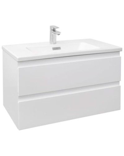 Тумба под раковину Jacob Delafon Madeleine 80 EB2053-J5 подвесная Белый глянец