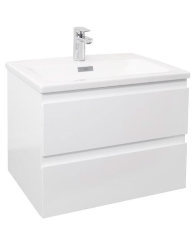 Тумба под раковину Jacob Delafon Madeleine 60 EB2052-J5 подвесная Белый глянец