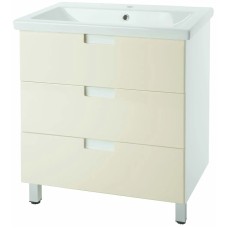 Тумба под раковину Bellezza Пегас 80 4630413140077 Бежевая