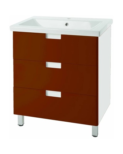 Тумба под раковину Bellezza Пегас 70 4630411140031 Красная