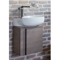 Тумба под раковину Jacob Delafon Nouvelle Vague 45 R EB3045D-E73 подвесная Фактурный дуб