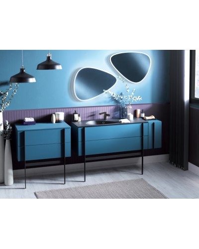 Тумба под раковину Jacob Delafon Nouvelle Vague 100 EB3032-G91 подвесная Аквамарин