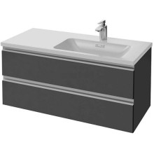 Тумба под раковину Jacob Delafon Vox 100 R EB2026-RA-442 подвесная Серый антрацит лак