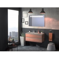 Тумба под раковину Jacob Delafon Vox 100 R EB2026-RA-442 подвесная Серый антрацит лак