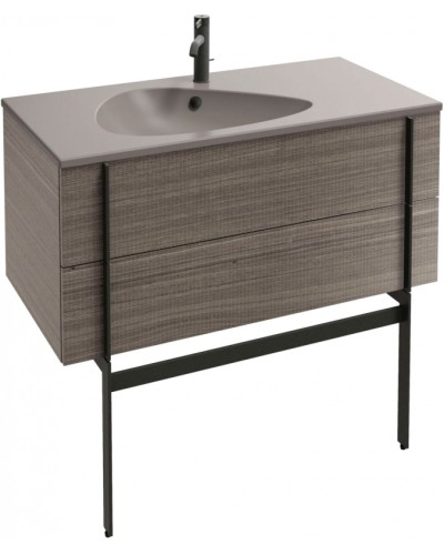 Тумба под раковину Jacob Delafon Nouvelle Vague 80 EB3030-E73 подвесная Фактурный дуб