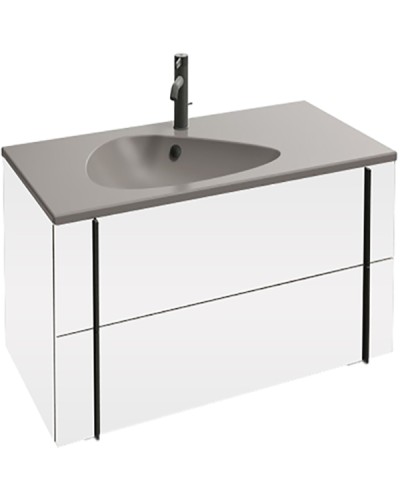 Тумба под раковину Jacob Delafon Nouvelle Vague 80 EB3030-G1C подвесная Белый лак