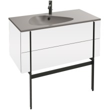 Тумба под раковину Jacob Delafon Nouvelle Vague 80 EB3030-G1C подвесная Белый лак