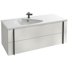 Тумба под раковину Jacob Delafon Nouvelle Vague 120 EB3035-G1C подвесная Белая глянцевая