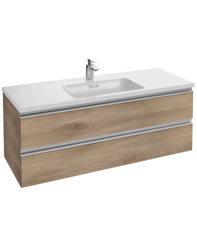 Тумба под раковину Jacob Delafon Vox 120 EB2021-RA-E16 подвесная Ореховое дерево