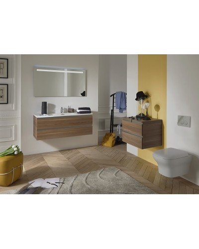 Тумба под раковину Jacob Delafon Vox 120 EB2021-RA-E16 подвесная Ореховое дерево