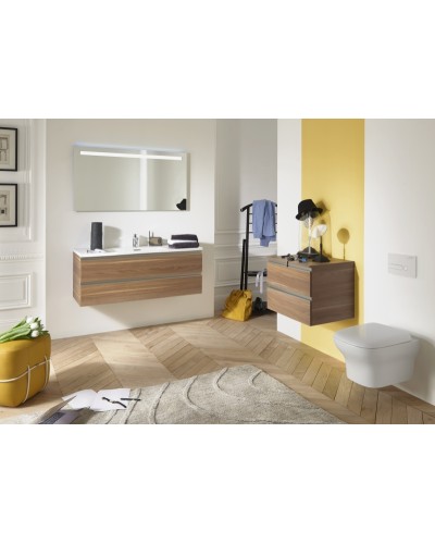 Тумба под раковину Jacob Delafon Vox 120 EB2021-RA-G1C подвесная Белый блестящий лак