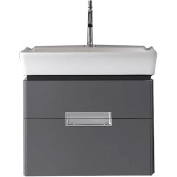 Тумба под раковину Jacob Delafon Reve 60 EB1134-442 подвесная Серый антрацит