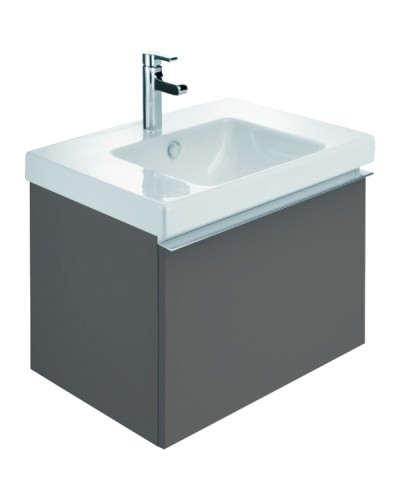 Тумба под раковину Jacob Delafon Odeon Up 70 EB860-N14 подвесная Серый антрацит