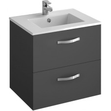 Тумба под раковину Jacob Delafon Ola 61 EB390RU-N14 подвесная Серый антрацит