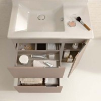 Тумба под раковину Jacob Delafon Soprano 96 EB1331-E10 подвесная Квебекский дуб