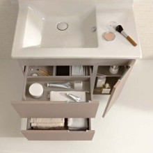 Тумба под раковину Jacob Delafon Soprano 96 EB1331-E10 подвесная Квебекский дуб