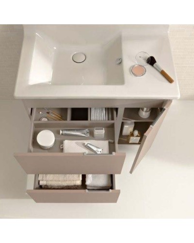 Тумба под раковину Jacob Delafon Soprano 96 EB1331-E10 подвесная Квебекский дуб