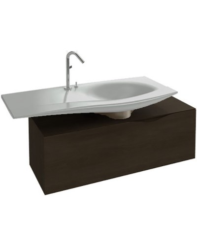 Тумба под раковину Jacob Delafon Stillness 120 EB2001-P7 подвесная Темный дуб