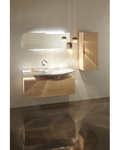 Тумба под раковину Jacob Delafon Stillness 120 EB2001-P7 подвесная Темный дуб