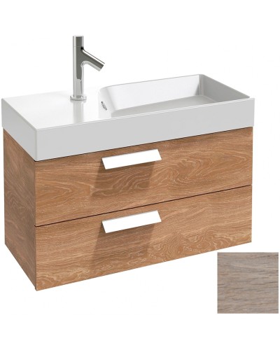 Тумба под раковину Jacob Delafon Rythmik 80 EB1303-E10 подвесная Квебекский дуб