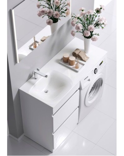 Тумба под раковину Aqwella Form 115 FOR01052 Белая