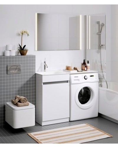 Тумба под раковину Aqwella Form 115 FOR0105KL Белая