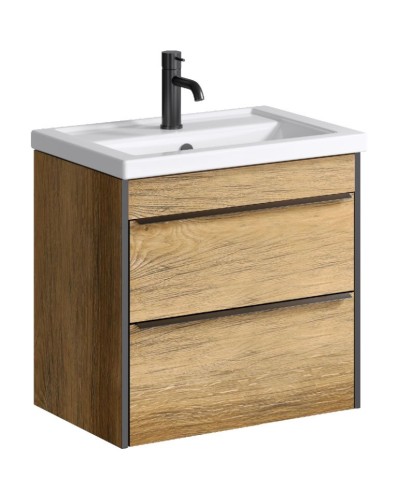 Тумба под раковину Aqwella Fargo 60 FRG0106DB Дуб балтийский