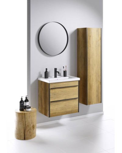 Тумба под раковину Aqwella Fargo 60 FRG0106DB Дуб балтийский