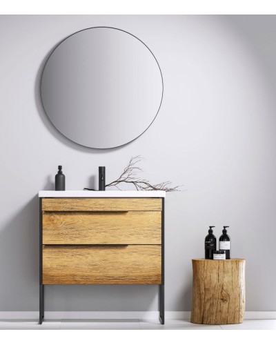 Тумба под раковину Aqwella Fargo 70 FRG0107DB Дуб балтийский