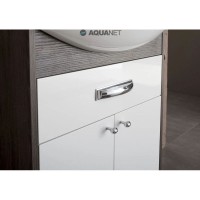 Тумба дуб кантенбери/белый 55,4 см Aquanet Грейс 00198374