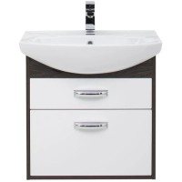 Тумба дуб кантенбери/белый 60,4 см Aquanet Грейс 00198378