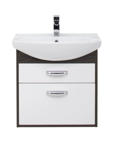 Тумба дуб кантенбери/белый 60,4 см Aquanet Грейс 00198378