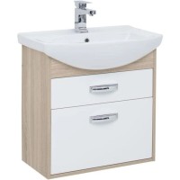 Тумба дуб сонома/белый 60,4 см Aquanet Грейс 00198377