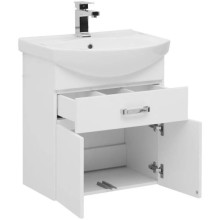 Тумба белый 55,4 см Aquanet Ирис 00198381