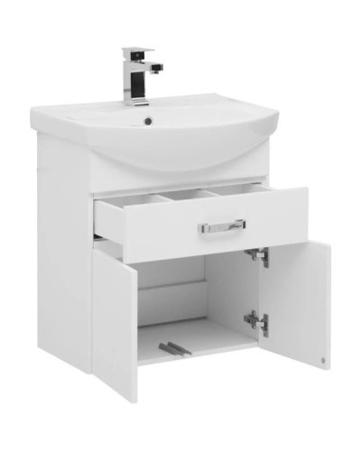 Тумба белый 55,4 см Aquanet Ирис 00198381