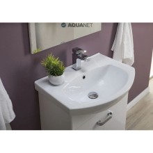 Тумба белый 55,4 см Aquanet Ирис 00198381