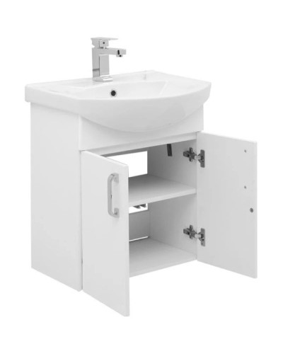 Тумба белый 55,4 см Aquanet Ирис 00198380