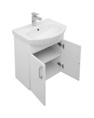 Тумба белый 55,4 см Aquanet Ирис 00198380