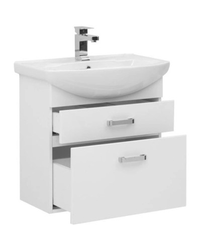 Тумба белый 60,4 см Aquanet Ирис 00198383