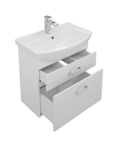 Тумба белый 60,4 см Aquanet Ирис 00198383