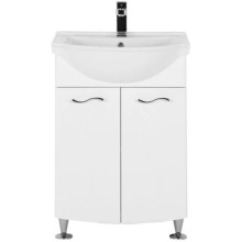 Тумба белый 56,5 см Aquanet Моника 00186769