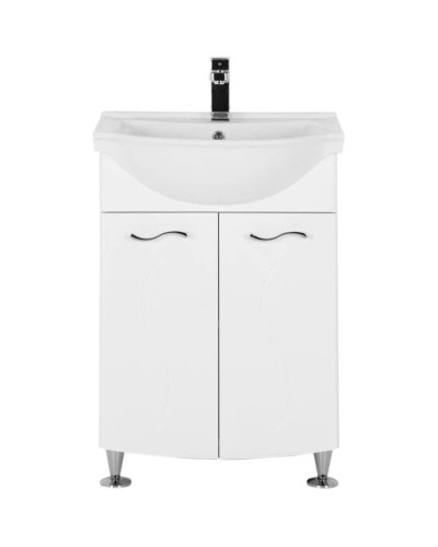 Тумба белый 56,5 см Aquanet Моника 00186769